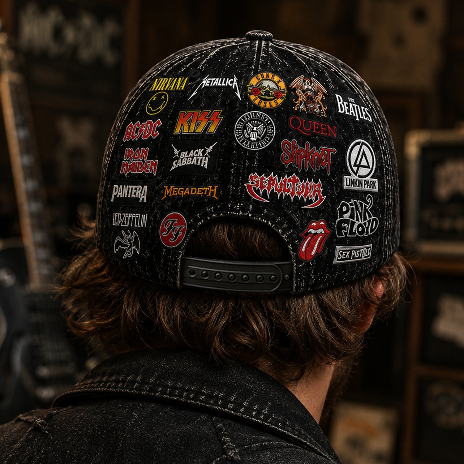 Personalized Classic Rock Legends Edition Cap for Music Lovers GradoCreations
