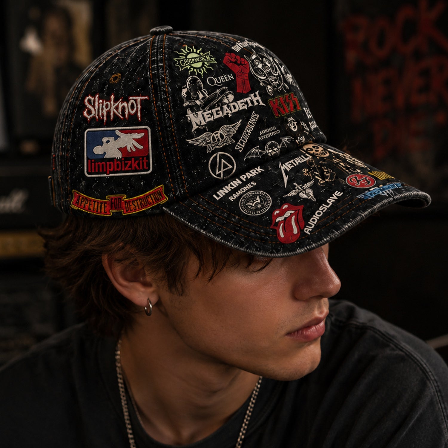 Personalized Rock Legends Classic Cap Custom Name Gift GradoCreations