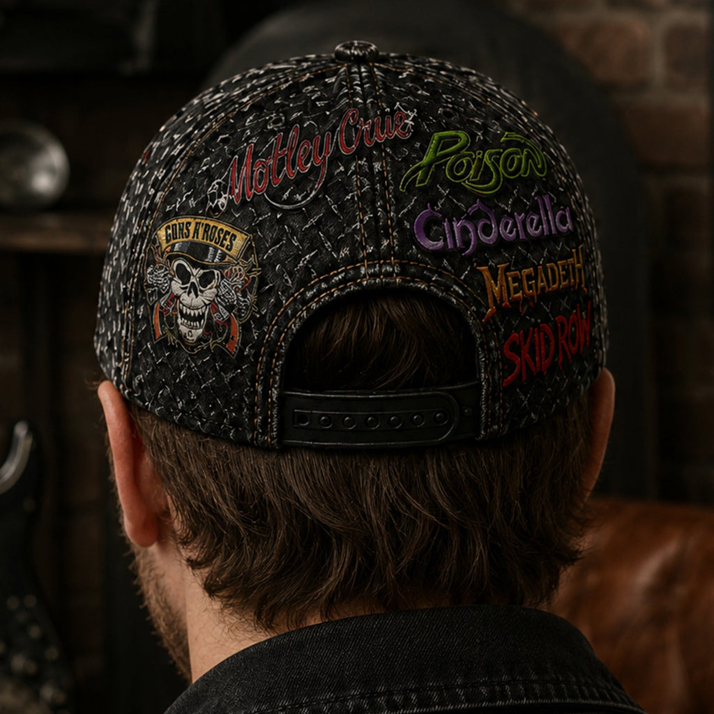 Personalized Classic Rock Cap Custom Name Snapback Gift GradoCreations