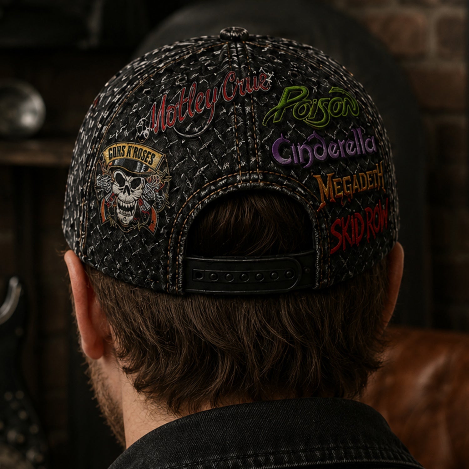 Personalized Classic Rock Cap Custom Name Snapback Gift GradoCreations
