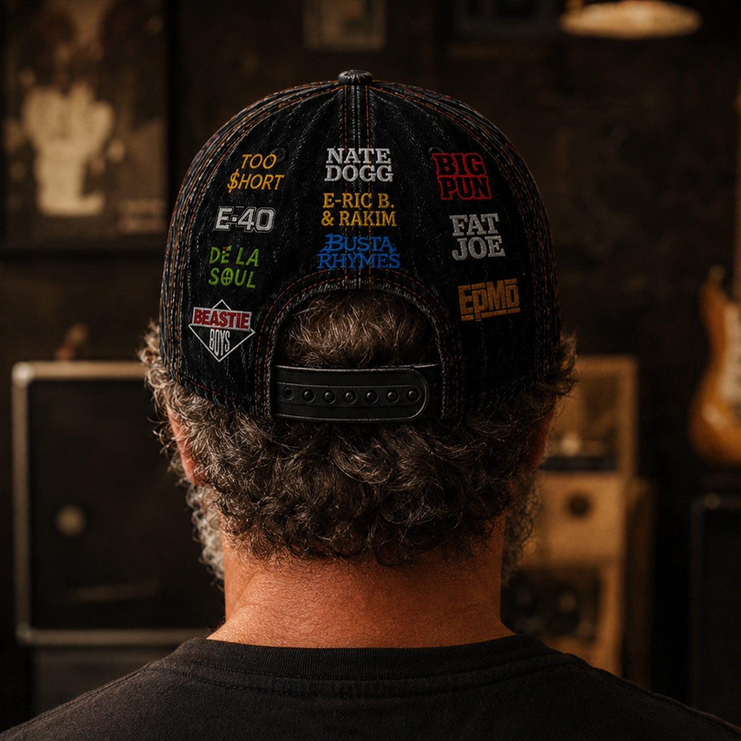 Personalized Legends of Rap Classic Cap Custom Hat for Music Lovers GradoCreations