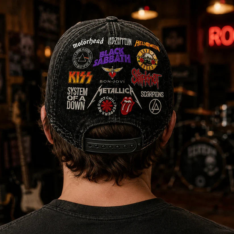 Personalized Classic Cap with Rock Legends for Music Lovers Classic Cap GradoCreations