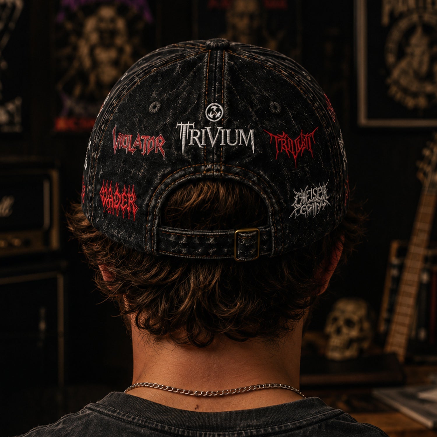 Custom Legends Edition Classic Cap for Rock Music Lovers GradoCreations