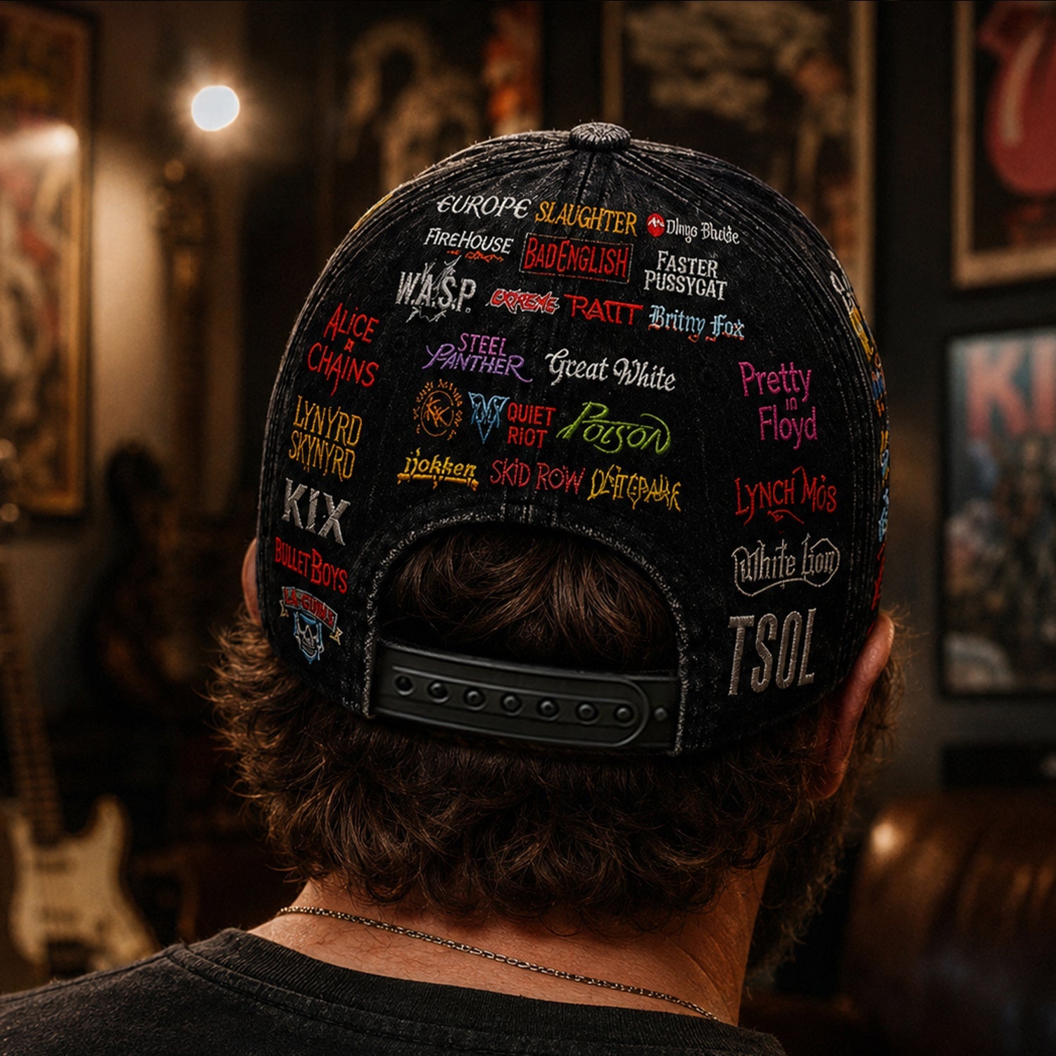 Classic Rock Legends Edition Custom Cap for Music Lovers GradoCreations