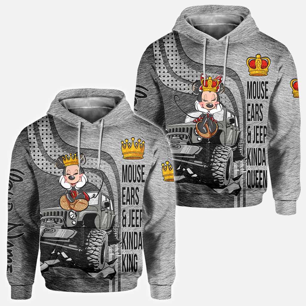Personalized Couple All Over Hoodie Shirt Gift for Him & Her All Over Shirt GradoCreations