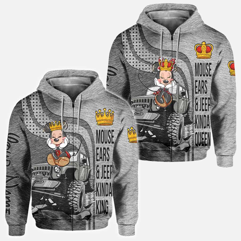 Personalized Couple All Over Hoodie Shirt Gift for Him & Her All Over Shirt GradoCreations