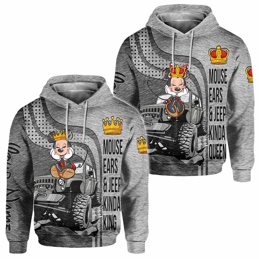 Personalized Couple All Over Hoodie Shirt Gift for Him & Her All Over Shirt GradoCreations