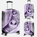 Personalized Nightmare Luggage Cover Custom Name Travel Accessory Luggage Cover GradoCreations