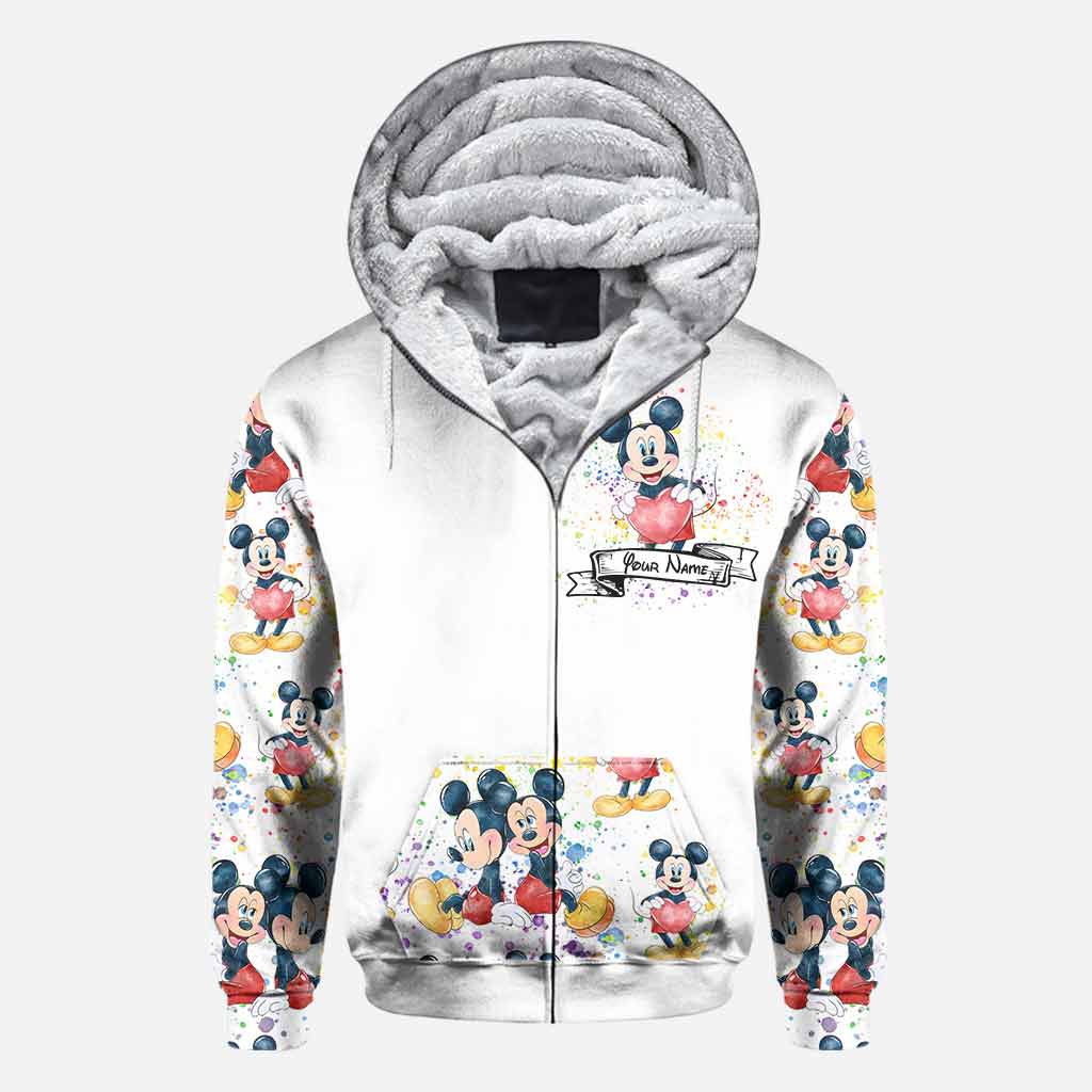 Personalized LGBT Couple Hoodie Custom Name All-Over Print Gift All Over Shirt GradoCreations