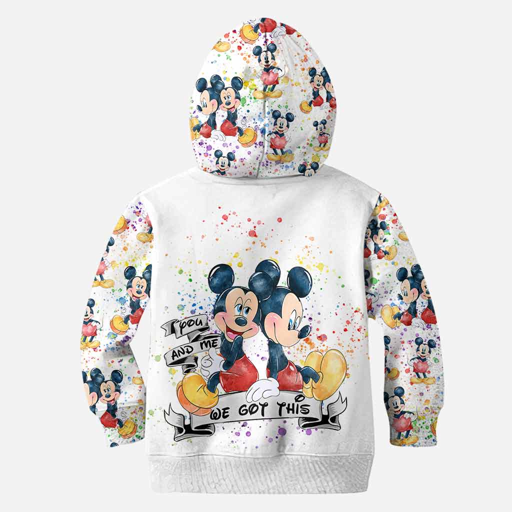 Personalized LGBT Couple Hoodie Custom Name All-Over Print Gift All Over Shirt GradoCreations
