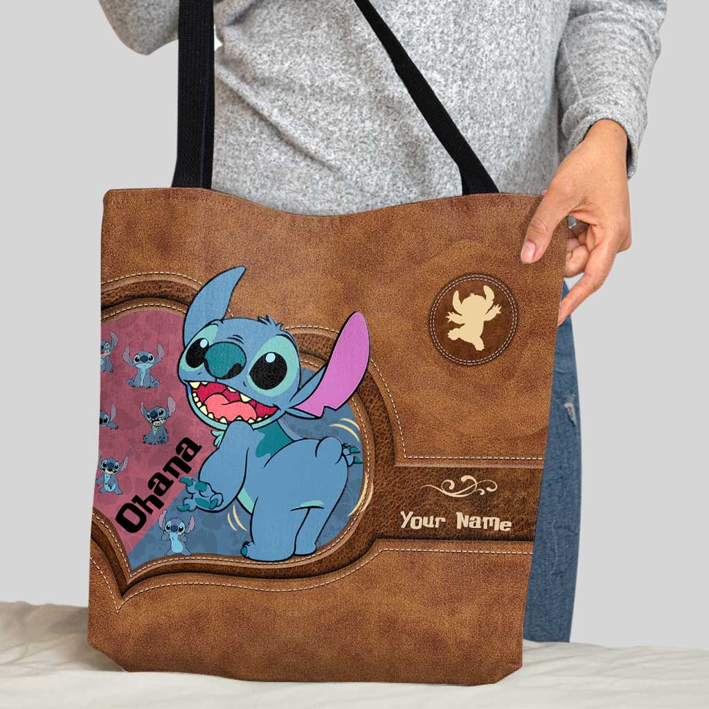 Personalized Ohana Tote Bag Custom Name Gift for Mom Tote Bag GradoCreations