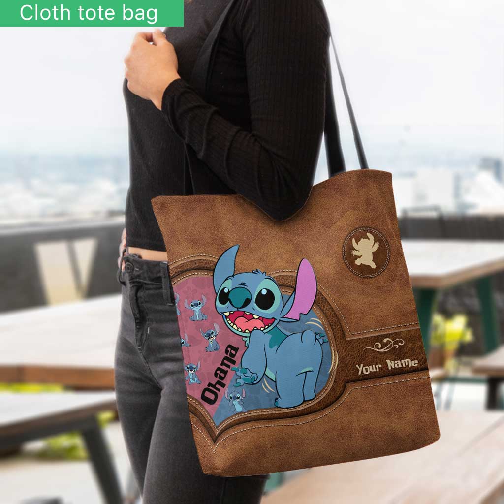 Personalized Ohana Tote Bag Custom Name Gift for Mom Tote Bag GradoCreations