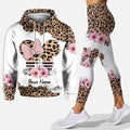 Personalized Leopard Mouse Ears Hoodie & Leggings Gift for Mom Hoodie & Leggings GradoCreations
