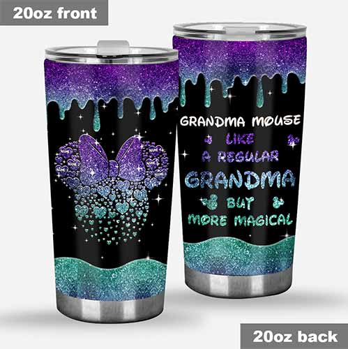 Personalized Tumbler for Grandma Magical Gift for Mother's Day Tumbler GradoCreations