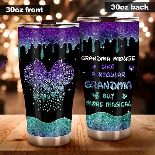 Personalized Tumbler for Grandma Magical Gift for Mother's Day Tumbler GradoCreations