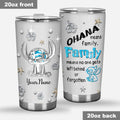 Personalized Ohana Tumbler Custom Family Gift for Weddings Tumbler GradoCreations