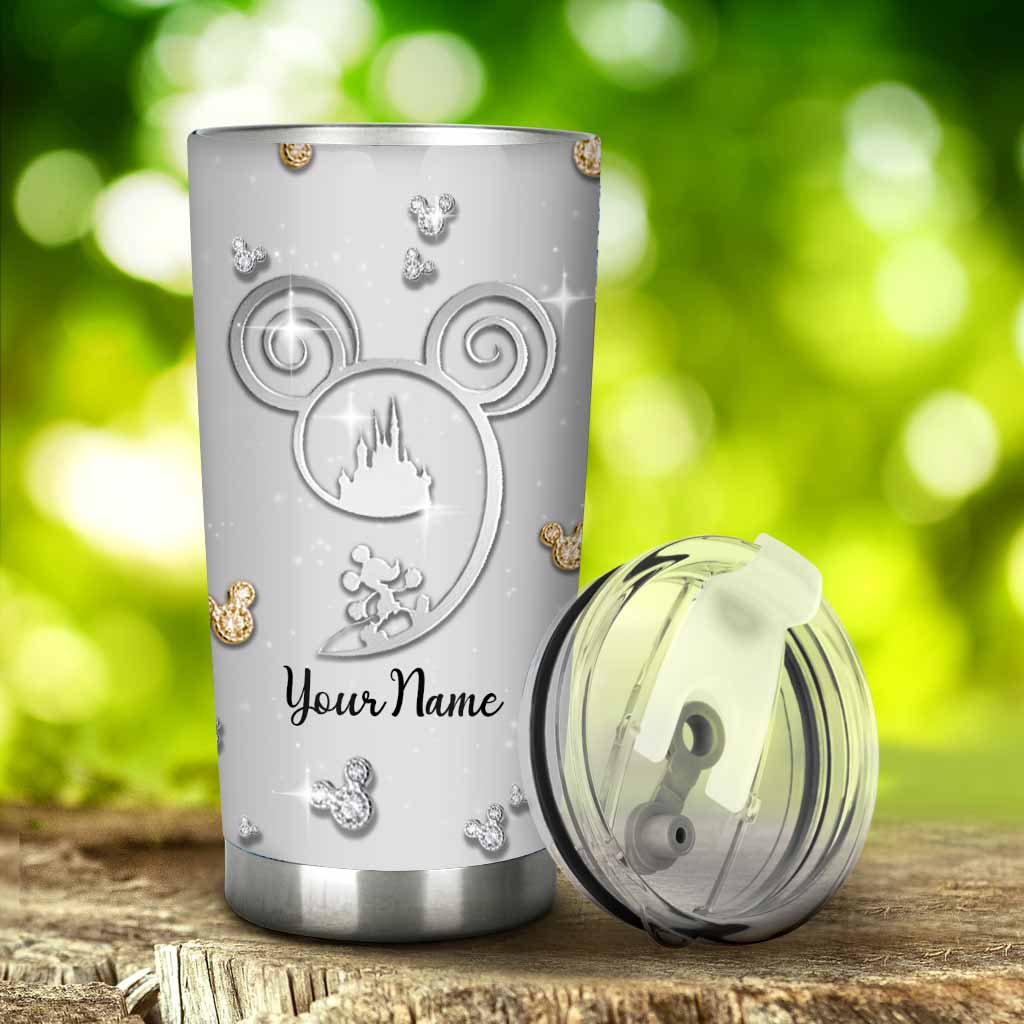 Personalized 20oz Tumbler Custom Name Dream Quote Gift for Graduation Tumbler GradoCreations
