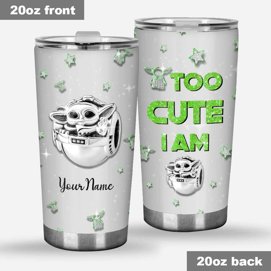 Personalized The Force Tumbler Custom Name Gift for Kids Tumbler GradoCreations