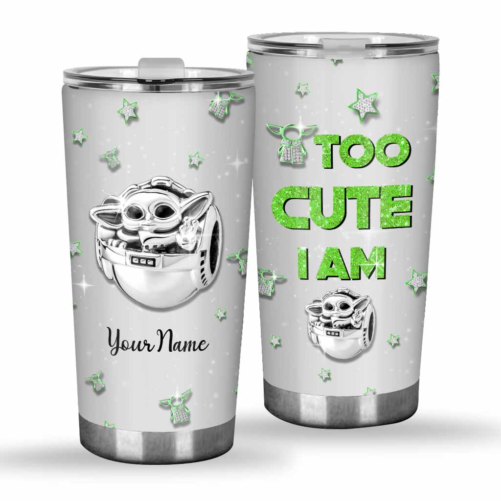 Personalized The Force Tumbler Custom Name Gift for Kids Tumbler GradoCreations