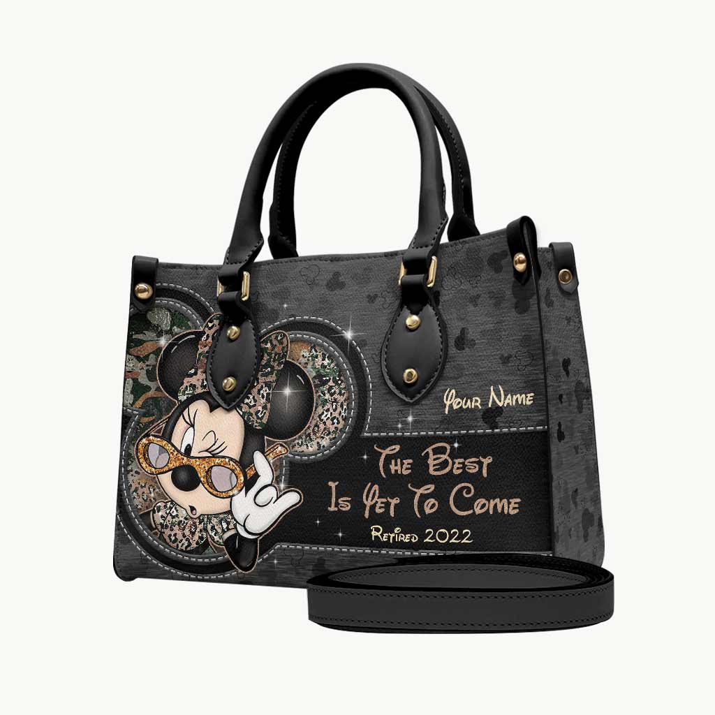 Personalized Leather Handbag with Custom Name Gift for Her Leather Handbag GradoCreations