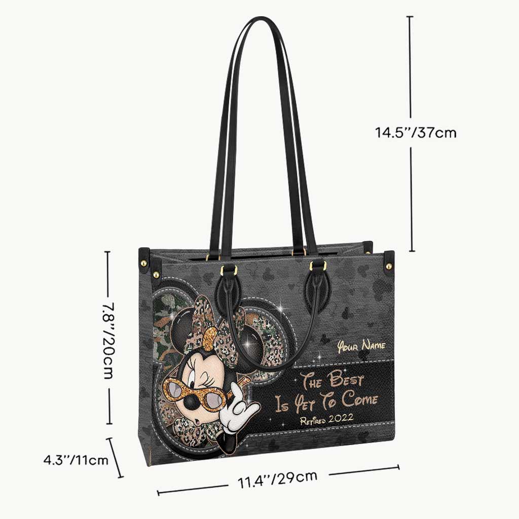 Personalized Leather Handbag with Custom Name Gift for Her Leather Handbag GradoCreations