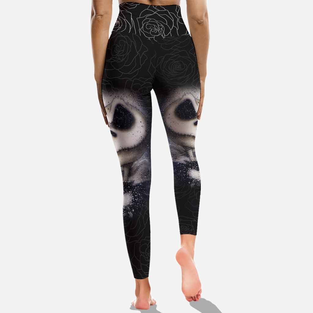 Custom Name Halloween Cross Tank Top & Leggings for Women Cross Tank Top & Leggings GradoCreations