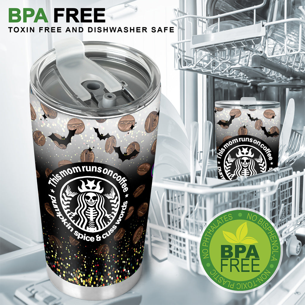 Personalized Halloween Tumbler Custom Name for Mom Tumbler GradoCreations