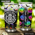 Personalized Halloween Nurse Tumbler Custom Name Gift for Nurse Tumbler GradoCreations