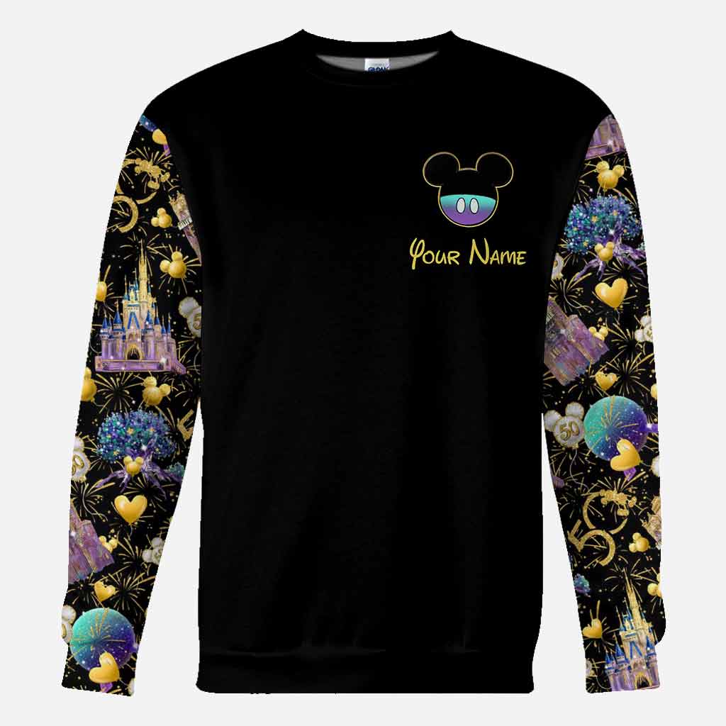 Personalized 50th Anniversary Magic Kingdom Hoodie All Over Print Gift All Over Shirt GradoCreations