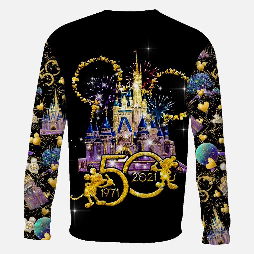 Personalized 50th Anniversary Magic Kingdom Hoodie All Over Print Gift All Over Shirt GradoCreations