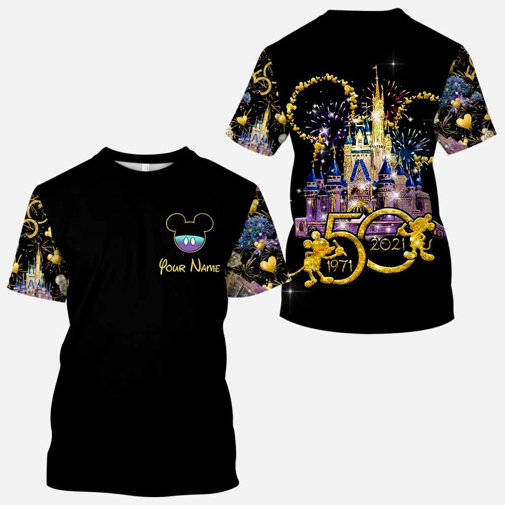 Personalized 50th Anniversary Magic Kingdom Hoodie All Over Print Gift All Over Shirt GradoCreations