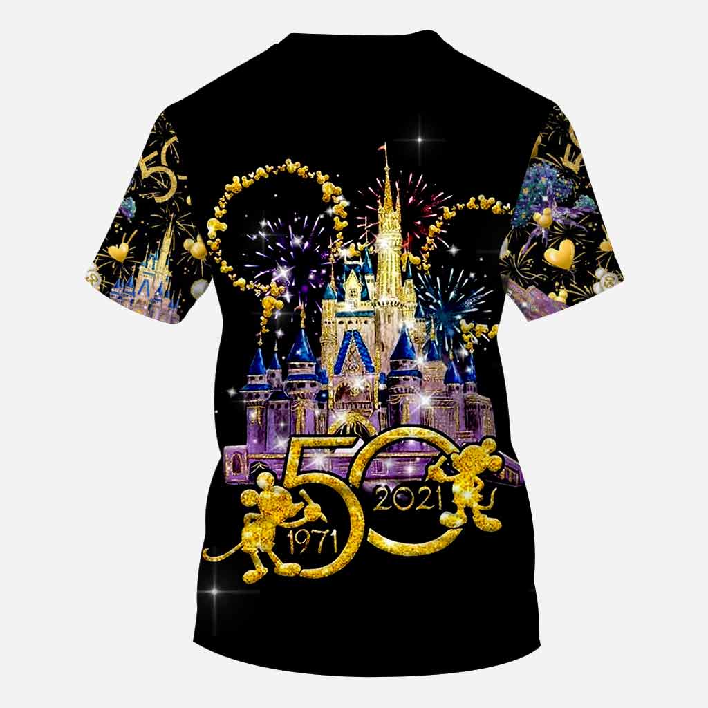Personalized 50th Anniversary Magic Kingdom Hoodie All Over Print Gift All Over Shirt GradoCreations