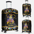 Personalized Luggage Cover for 50th Anniversary | Custom Name Luggage Cover GradoCreations