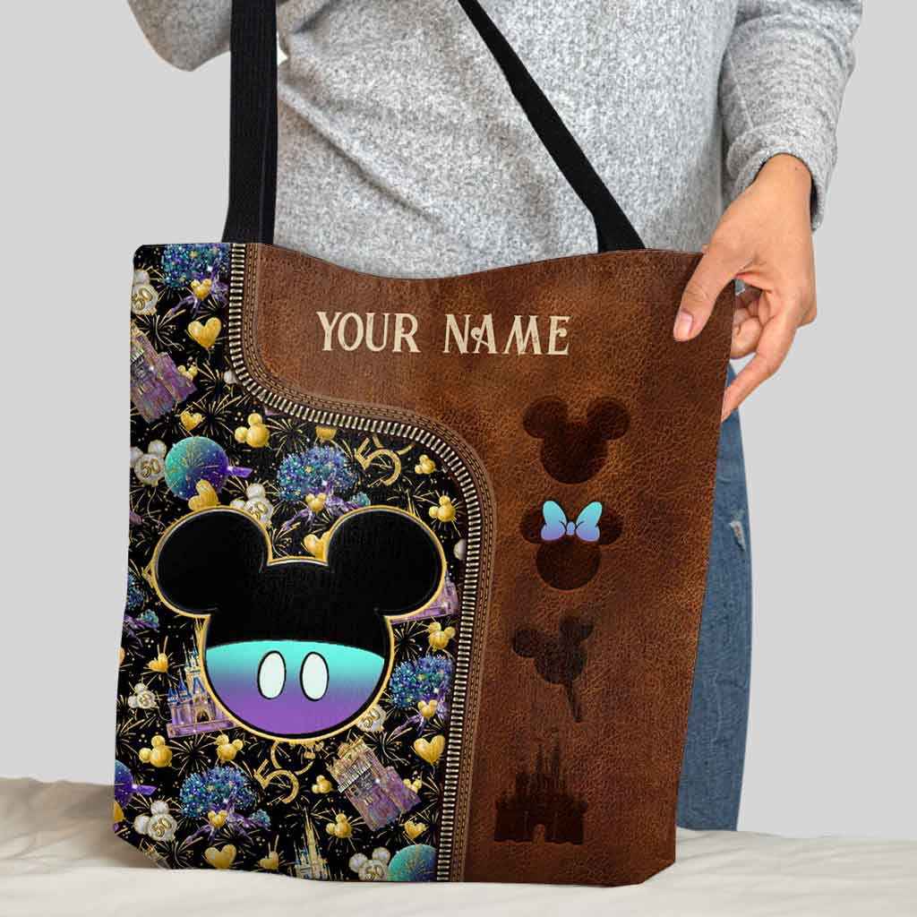 Personalized Magic Kingdom Tote Bag Custom Name Gift Idea Tote Bag GradoCreations