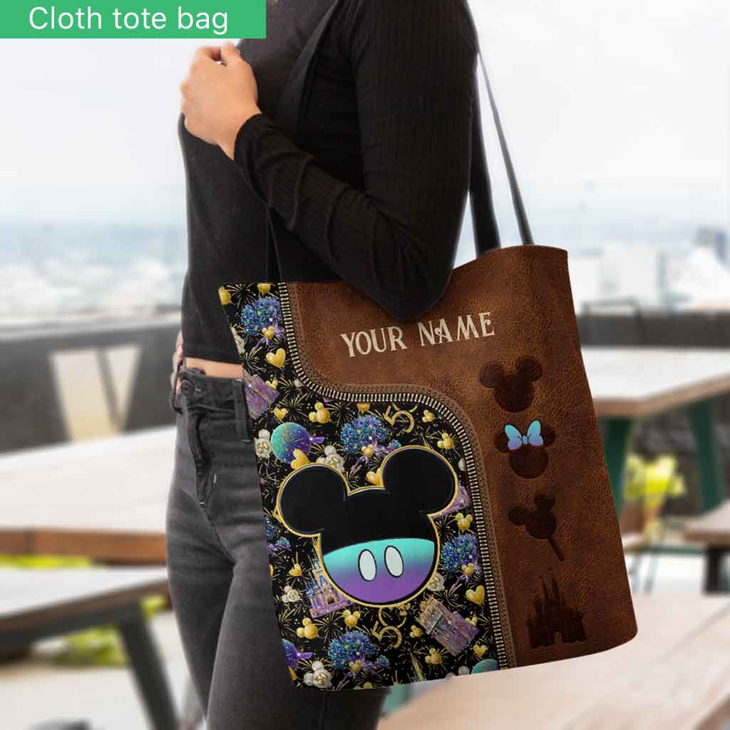 Personalized Magic Kingdom Tote Bag Custom Name Gift Idea Tote Bag GradoCreations