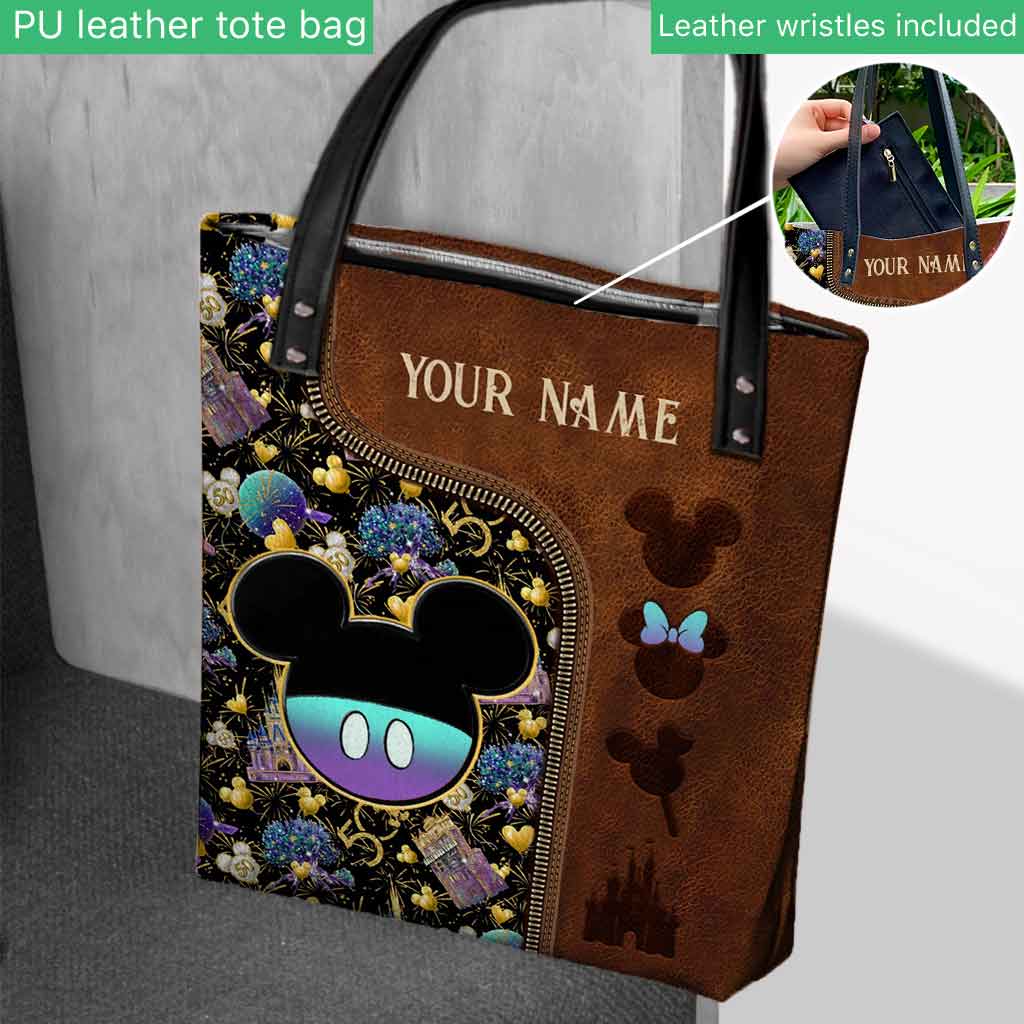 Personalized Magic Kingdom Tote Bag Custom Name Gift Idea Tote Bag GradoCreations