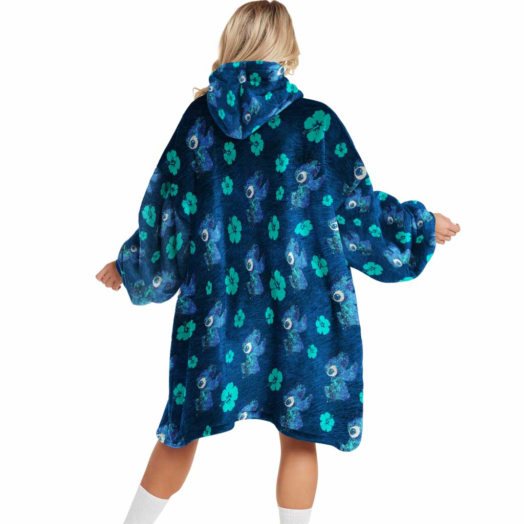 Personalized Ohana Blanket Hoodie Custom Name Gift for Family Blanket Hoodie GradoCreations