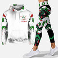 Personalized Grinch Christmas Hoodie and Leggings Set for Family Hoodie & Leggings GradoCreations