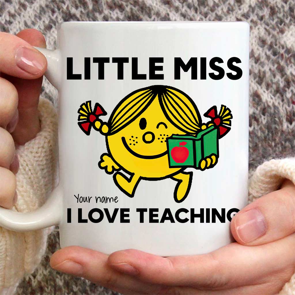 Personalized Teacher Mug with Name and Fun Design for Classroom Mug GradoCreations