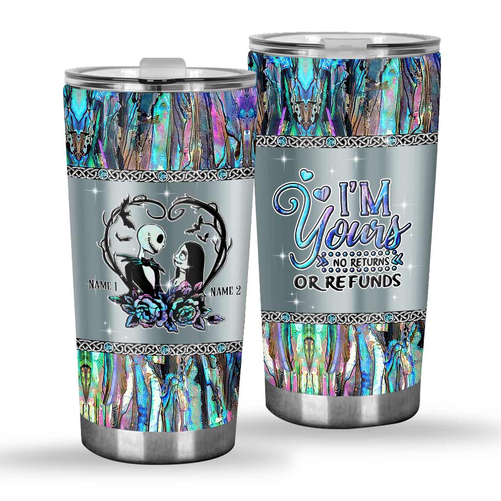 Personalized I'm Yours Tumbler Custom Name Gift for Anniversary Tumbler GradoCreations