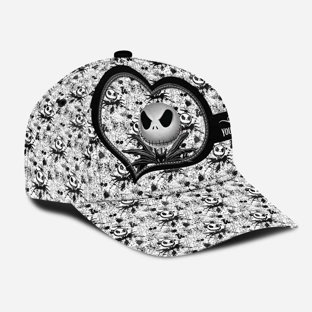 Personalized Nightmare Classic Cap Custom Name Gift for Halloween Classic Cap GradoCreations