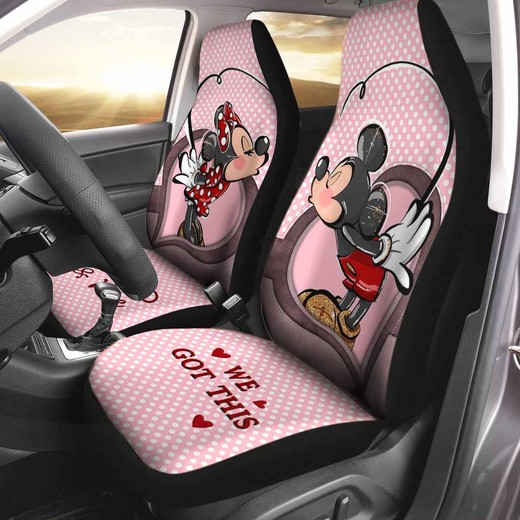 Personalized Mouse Seat Covers for Valentine's Day Wedding Gift Seat covers GradoCreations