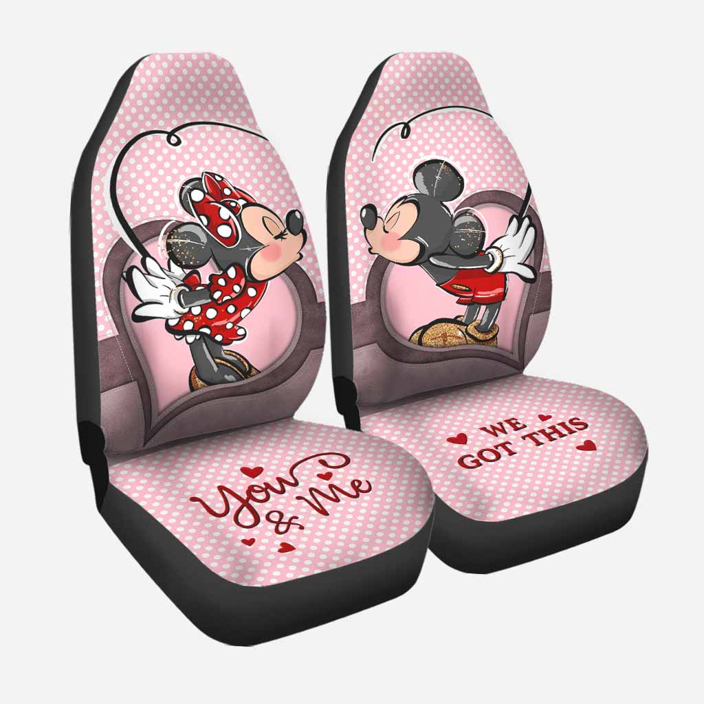 Personalized Mouse Seat Covers for Valentine's Day Wedding Gift Seat covers GradoCreations