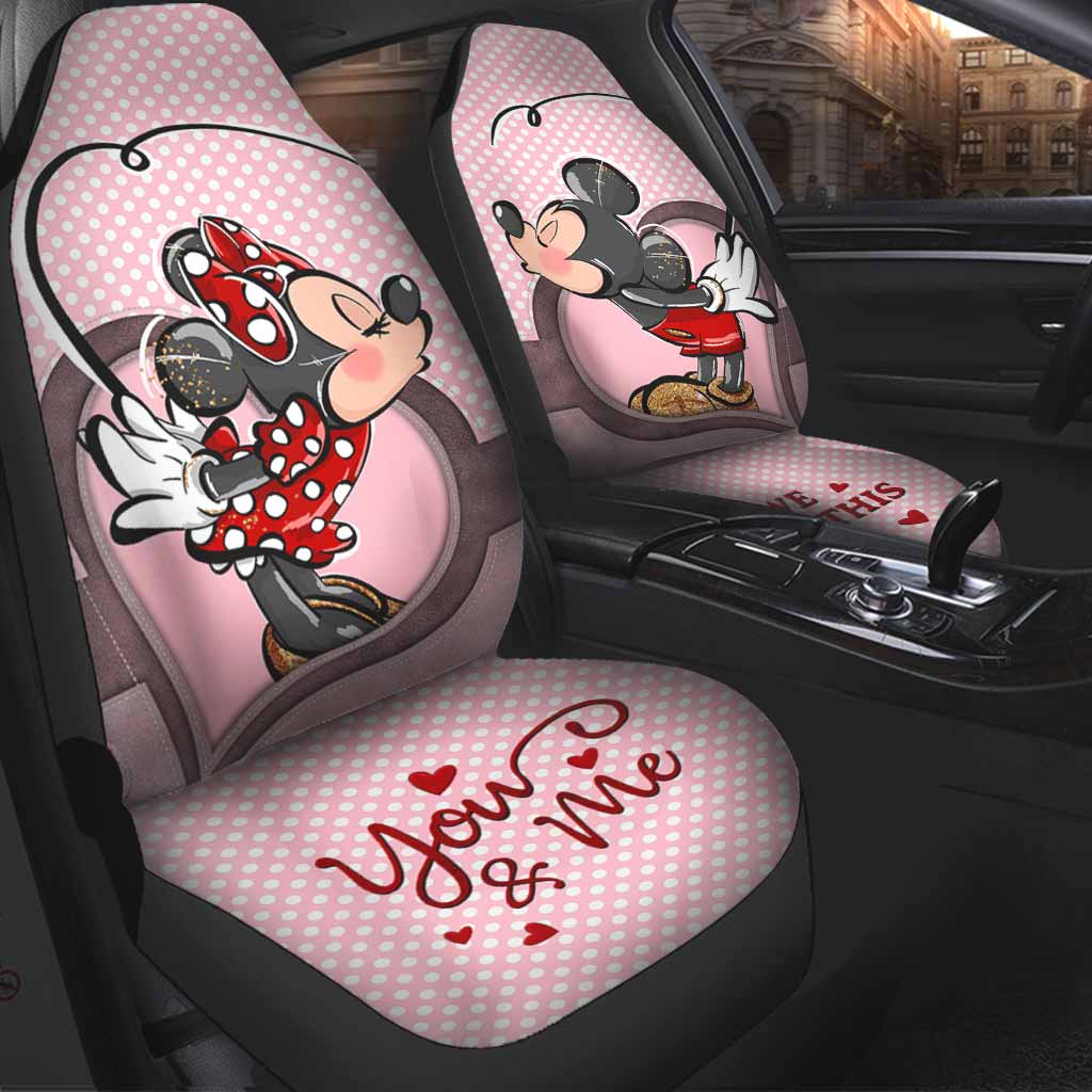 Personalized Mouse Seat Covers for Valentine's Day Wedding Gift Seat covers GradoCreations