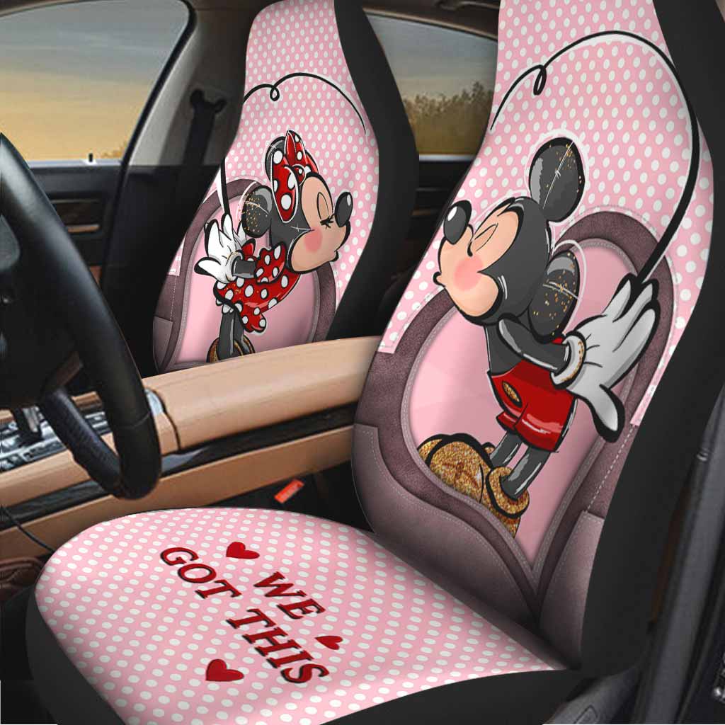 Personalized Mouse Seat Covers for Valentine's Day Wedding Gift Seat covers GradoCreations