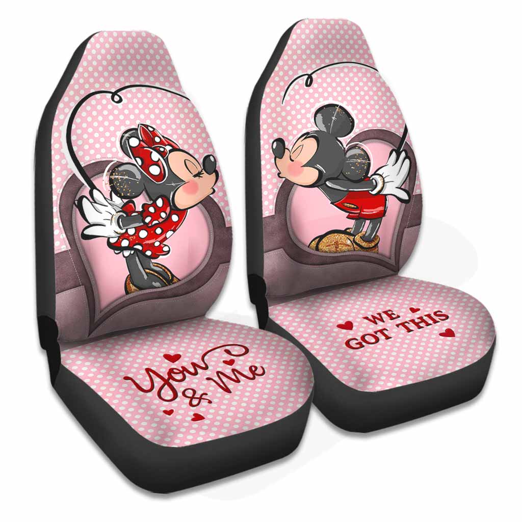 Personalized Mouse Seat Covers for Valentine's Day Wedding Gift Seat covers GradoCreations