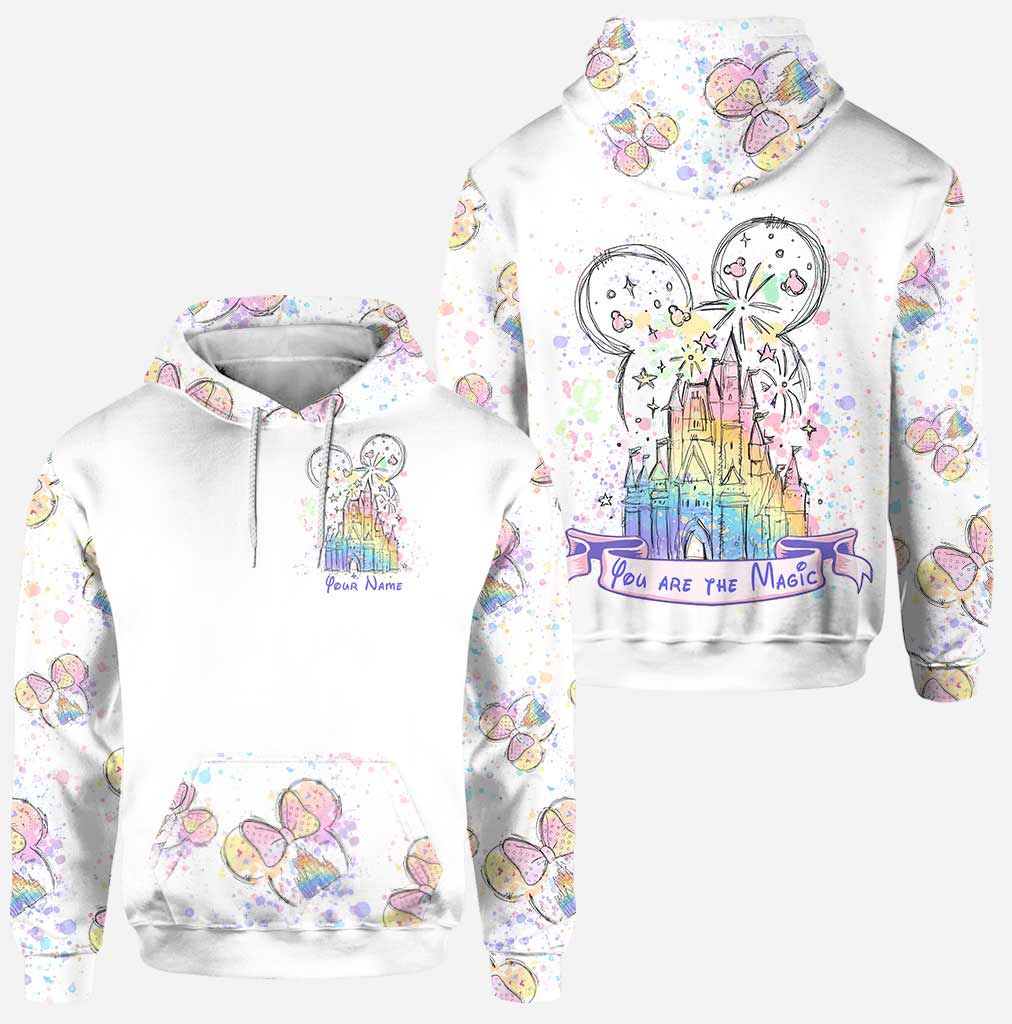 Personalized Mouse Hoodie and Leggings Set Custom Name Gift Hoodie & Leggings GradoCreations