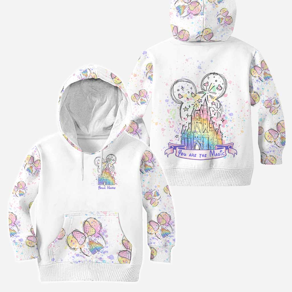 Personalized Mouse Hoodie and Leggings Set Custom Name Gift Hoodie & Leggings GradoCreations