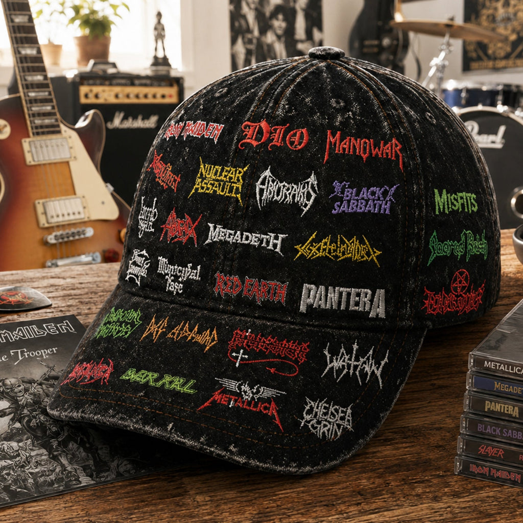 Custom Legends Edition Classic Cap for Rock Music Lovers GradoCreations