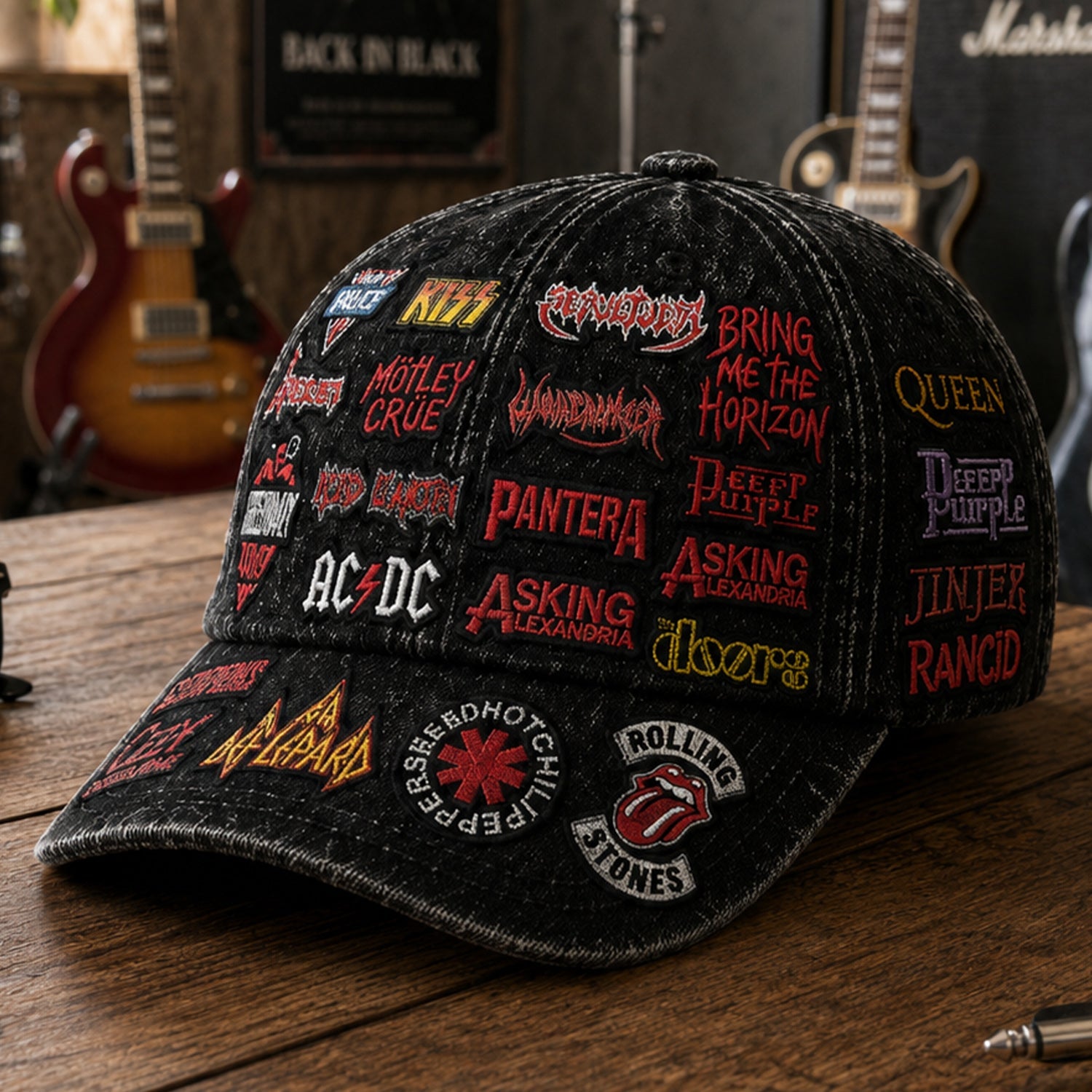 Personalized Legends Edition Classic Cap for Rock Music Lovers GradoCreations